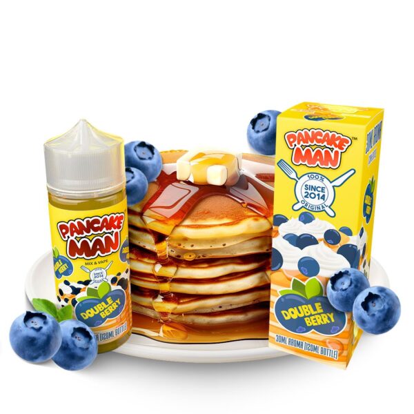 Pancake Man – DOUBLE BERRY Vape Shot 30ml